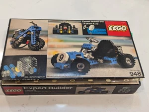 Lego Go Kart Expert Builder Set 948 de colección incompleto con caja, instrucciones - Imagen 1 de 4
