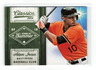 2014 PANINI CLASSICS STARS OF SUMMER ADAM JONES #1 - Image 1 of 2