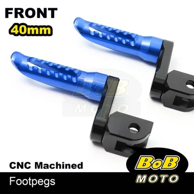 estriberas inferiores Bob 40 mm AZUL para Honda NC700 S/X 12 13 14 15 16 Foto 1 de 4