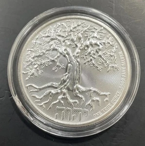 NIUE. AÑO 2023. 2 DOLARS PLATA (ONZA 999) "ÁRBOL DE LA VIDA" - Bild 1 von 2