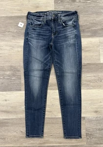 Jeggings donna American Eagle super elasticizzati taglia 6 corti - Foto 1 di 10