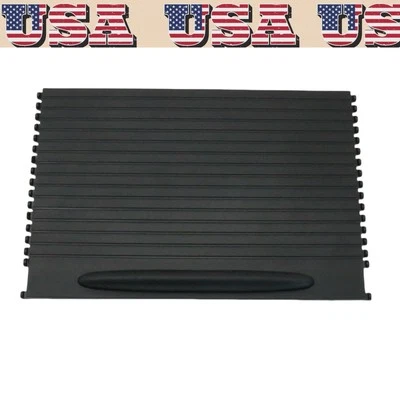 Cubierta persiana enrollable portavasos consola delantera negra para Porsche Cayenne 2003-2010 Foto 1 de 4