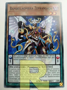 Bambolaombra Zefraniaga / Shaddoll Zefranaga ® Comune ® SDSH-IT009 ® Italiano - Picture 1 of 1