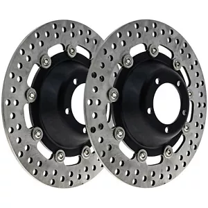 NICHE Front Brake Rotor Set For BMW R60 R75 R90 R90S R100 R100S 34111236566 - Picture 1 of 6