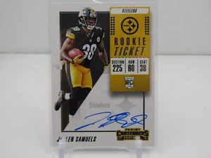 JAYLEN SAMUELS 2018 CONTENDERS ROOKIE TICKET AUTOGRAPH AUTO! RC! STEELERS! - Picture 1 of 2
