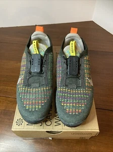 Nike Air Vapormax 2020 Fly Knit Size 5.5 Youth Newsprint/College Grey-Black - Picture 1 of 16