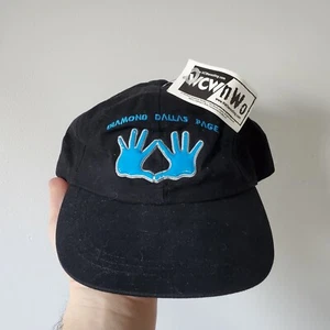 Vintage WWF Hat cap strap back Black NWO WCW WWE Diamond Dallas Page Wrestling - Picture 1 of 8