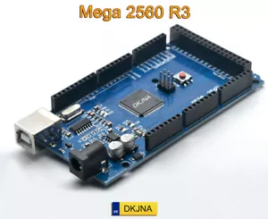 Carte compatible Arduino Mega2560 R3 Mega 2560 avec cadeau geek CH340G - Photo 1 sur 9