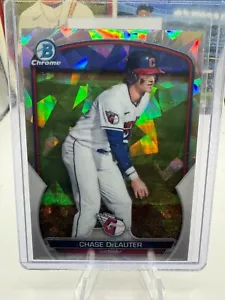 2023 Bowman - Chrome Prospects Chase Delauter #BCP-103 Atomic Refractor (RC) - Picture 1 of 2