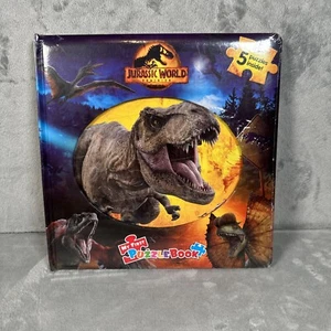 Jurassic World My First Puzzle Book Dinosaur - Picture 1 of 3