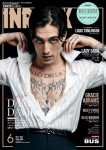 INROCK June 2025 Damiano David Miley Cyrus Japanese Magazine Music From Japan - Picture 1 of 1