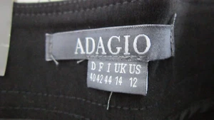 NEUE Adagio stretch Damen 6/8 Hose,Größe 40,schwarz,Modell Hasso - Bild 1 von 4