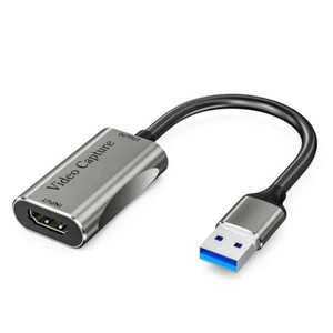 Game Video Capture Card 4K HDMI to USB 3.0/Type C Converter For Camera Teaching - Afbeelding 1 van 8