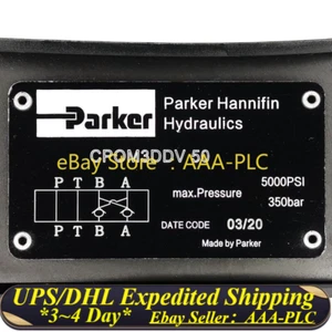 Expedited Shipping Parker CPOM3DDV50 Hydraulic valve - Picture 1 of 3