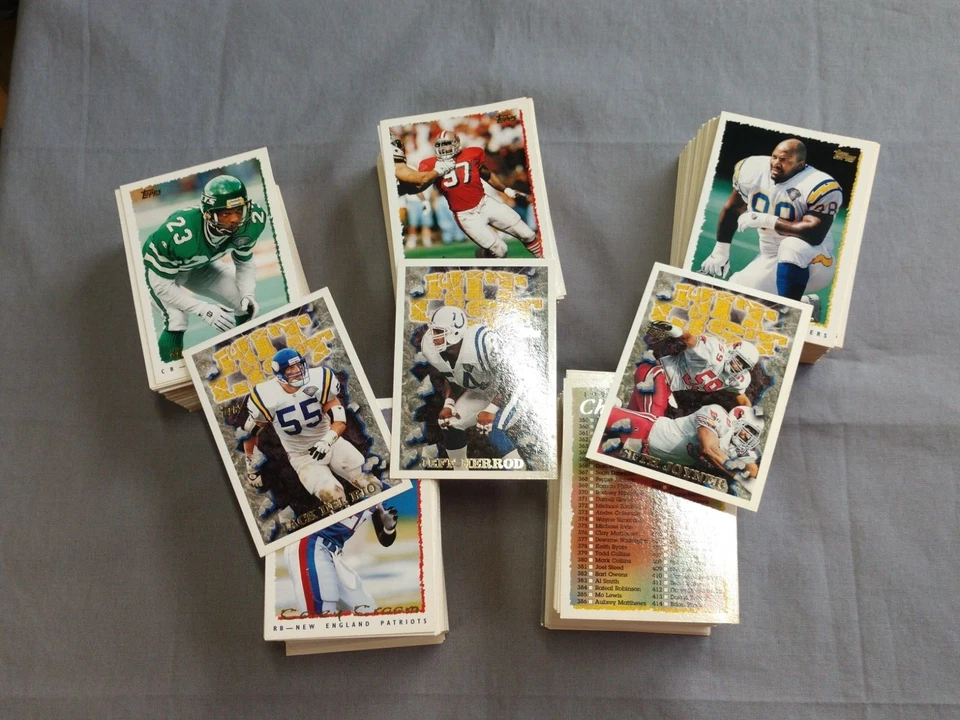 1995 Topps Football Card #251 -- #468 Base and Inserts - - - Pick A Card - - - - Image 1 of 1