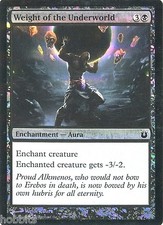 MTG - Born of the Gods - Weight of the Underworld - Foil - NM