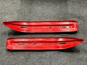 1995-2000 Ski Doo Formula Skandic Red Ski Skins # 008-9010 - Imagen 1 de 2