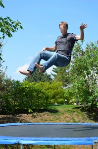 Trampolin 430 cm Durchmesser - gebraucht - Bild 1 von 2