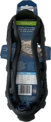 Suela de tracción estable botines de hielo negros talla M 1 par Foto 1 de 4