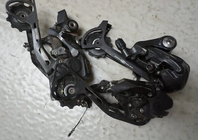 3 Shimano Deore Schaltwerke Schaltwerk Defekt Ersatzteilspender (A022-430) - Bild 1 von 4