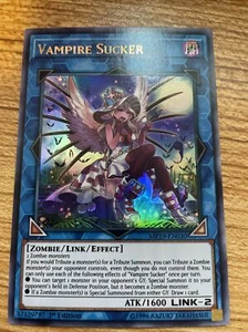Yu-Gi-Oh! Vampire Sucker - MP19-EN030 - NM 1st Edition Ultra Rare - Picture 1 of 6