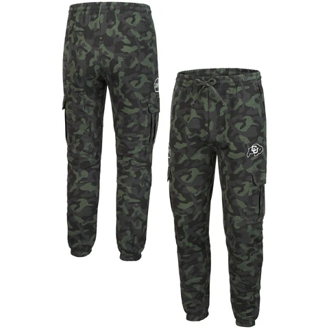 Men's Colosseum Camo Colorado Buffaloes Logo OHT Military Appreciation Code Cover