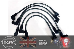 Grey silicone plug HT ignition lead set for classic Mini (NON MPI) - Picture 1 of 1