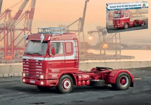 Modellauto Lkw model kit bausatz Italeri Scania R 143 M 500 Streamline 4x2 1:24 - Bild 1 von 1