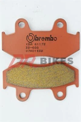 Pastillas de freno sinterizadas todoterreno Honda CR125R 1984-1986 Brembo SD Foto 1 de 4