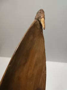 OLD AUSTRALIAN ABORIGINAL HUNTING WOOMERA SPEAR THROWER SPINIFEX RESIN - Picture 1 of 12