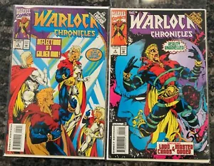 Warlock Chronicles #2 #5 1993 Marvel Comics INFINITY CRUSADE Crossover VF - Picture 1 of 1