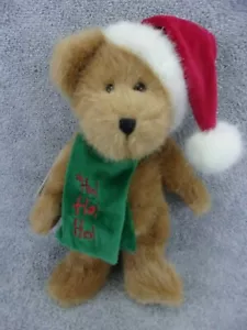 Boyds Bears Sam Yule 2003 Hallmark Christmas Santa Hat scarf with tag 10in. tall - Picture 1 of 8