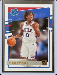Tyrese Maxey - Rated Rookie - 2020-21 Donruss Basketball #211 - Bild 1 von 1
