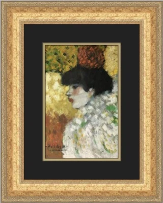 Пабло Пикассо женщина в профиле на заказ в рамке печати - Изображение 1 из 2