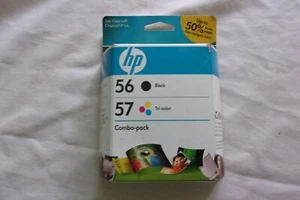 HP Ink Black 56 Tricolor 57 Combo-Pack Genuine Original NOS Expire Feb 2011 - Picture 1 of 5