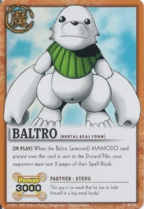 Baltro - Series 1 - Zatch Bell TCG - Imagen 1 de 1