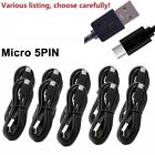 1.2M USB 2.0 A to Micro B 5Pin Cable Camera PDA MP3 PS4 Controller Sync Charge