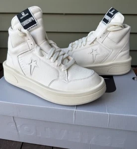 New! Converse TURBOWPN Rick Owens DRKSHDW BOOTS Size 11M Egret 172343C - Picture 1 of 6