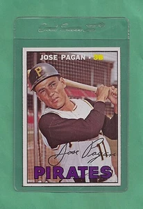 1967 Topps Pittsburgh Pirates Jose Pagan # 322 NM-MT Tough Low Pop Card !!! - Picture 1 of 1