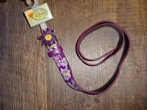 girls belt ~ Medium Large Disney fairies Tink Tinkerbell ~ purple - Picture 1 of 5