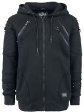 Vixxsin Black Chrome Hood Männer Kapuzenjacke schwarz S