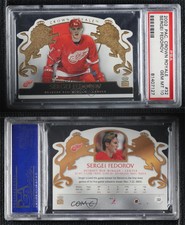 2002-03 Pacific Crown Royale Sergei Fedorov #32 PSA 10 GEM MT HOF
