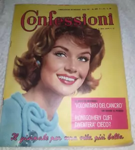 19620109 - CONFESSIONI - NR.693 A.XV - 09/01/1962 - MONTGOMERY CLIFT - Imagen 1 de 1