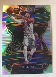 2019-20 Panini Select Derrick Rose silver prizm Refractor concourse #60 - Picture 1 of 2