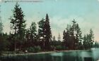 Postcard ~ Spokane, Washington, Silver Lake ~ 1910 Millersburg, Illinois Dpo