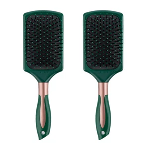 2x Paddle Hair Brush Professional Salon Hairbrush Comb Hairbrush Massage NEW - Picture 1 of 9