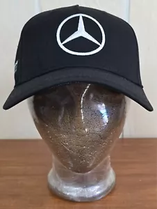 Mercedes AMG Petronas Motorsport Formula One Strapback Hat Cap Racing Black NWT - Picture 1 of 11