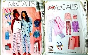 U PICK! MÄDCHEN JUNGEN & JUNIOREN SCHLAFANZUG SCHNITTMUSTER ~ Größe 2-JR18 ~ GEBRAUCHT, IN EINWANDFREIEM ZUSTAND - Bild 1 von 14