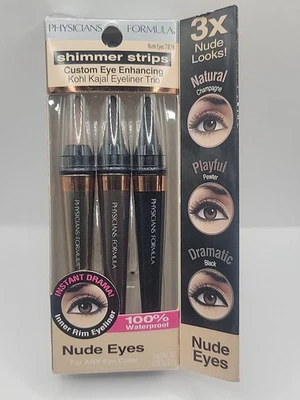 Physicians Formula Shimmer Strips Custom Eye Enhancing Eyeliner Trio, Nude Eyes - Image 1 of 4