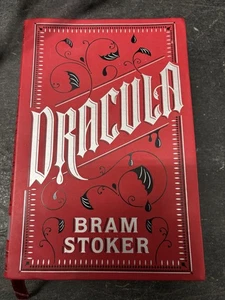 Dracula by Bram Stoker (2011, Hardcover) Vegan Leather Edition Barnes & Noble - Foto 1 di 2